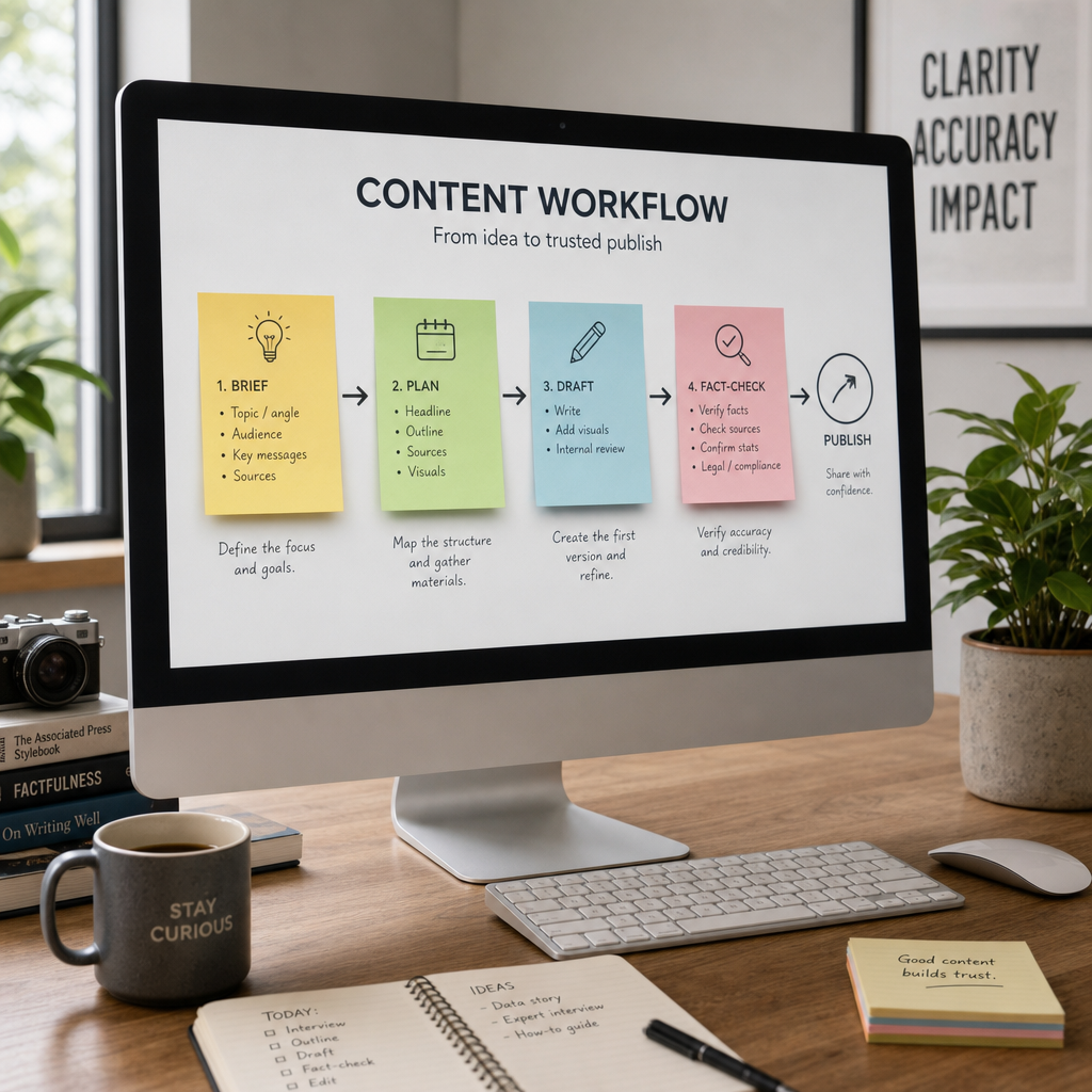 Workflow hybride entre intelligence artificielle et rédacteur humain pour un blog